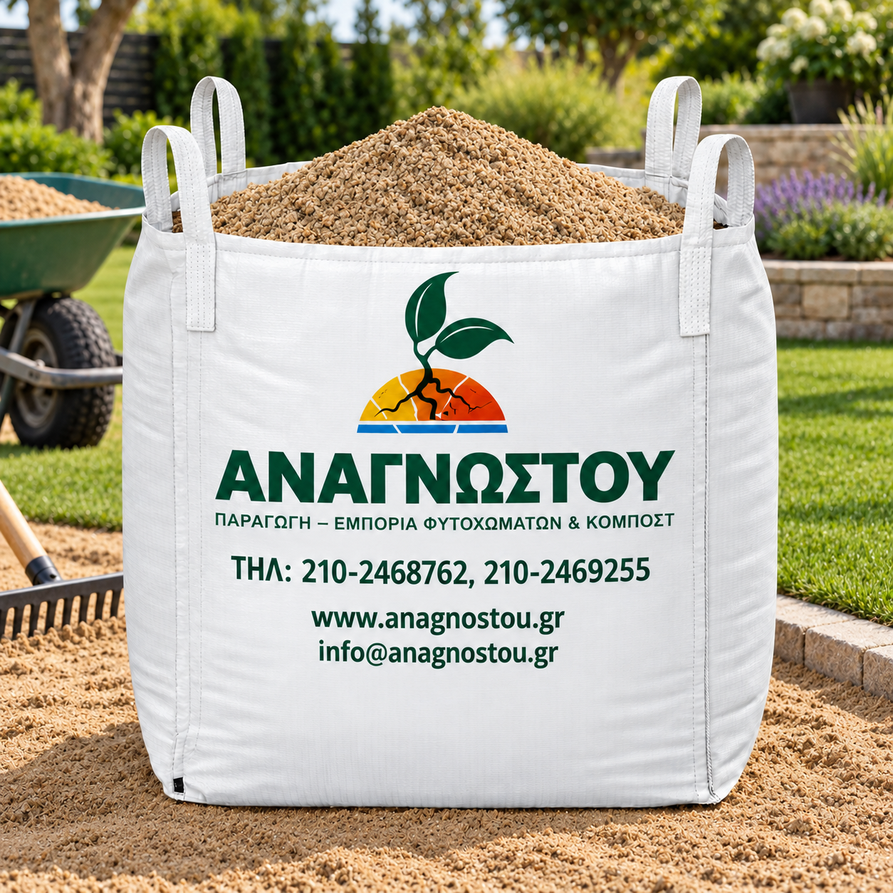 Big Bag άμμος ποταμίσια