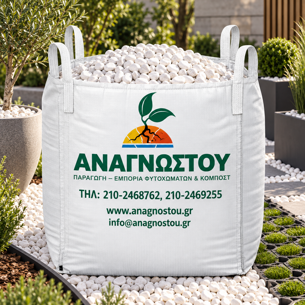 big bag βότσαλο